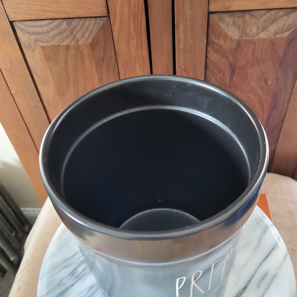 Rae Dunn Black Prep Canister - Picture 10 of 10